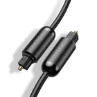 UGREEN AV122 Toslink Audio optical cable, aluminum braided, 2m (black) Photo 3