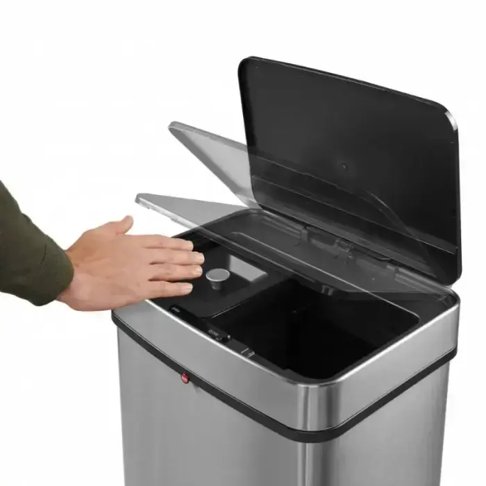 Waste sorting system Öko Vario XL / 2x25L / stainless steel  Photo 2