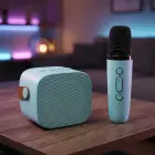 Blavec Portable Bluetooth Speaker WS-07 Karaoke Party - 5W with 2 microphones (WS07-2MBL) blue Foto 5