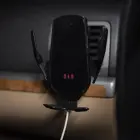 Maxlife car holder for air vent MXCH-08 automatic with wireless charging black 15W Фото 6
