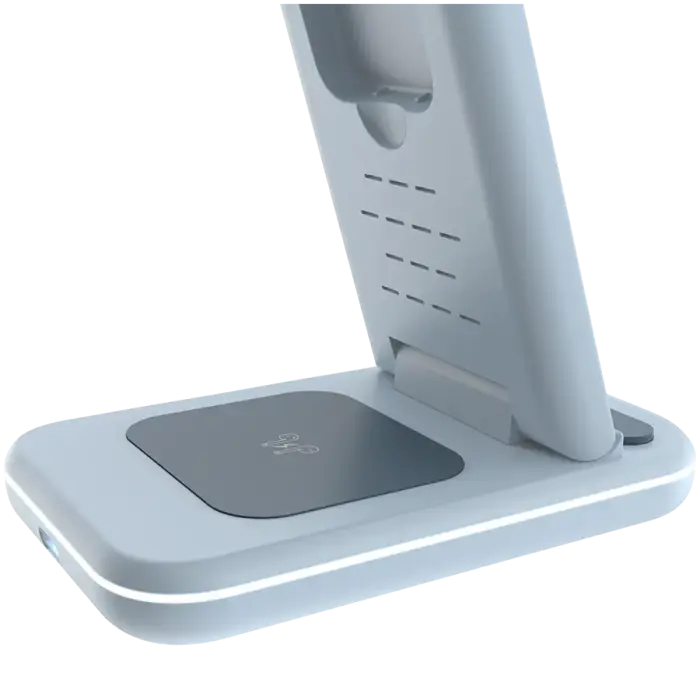 CANYON wireless charger WS-304 15W 3in1 Blue Foto 8