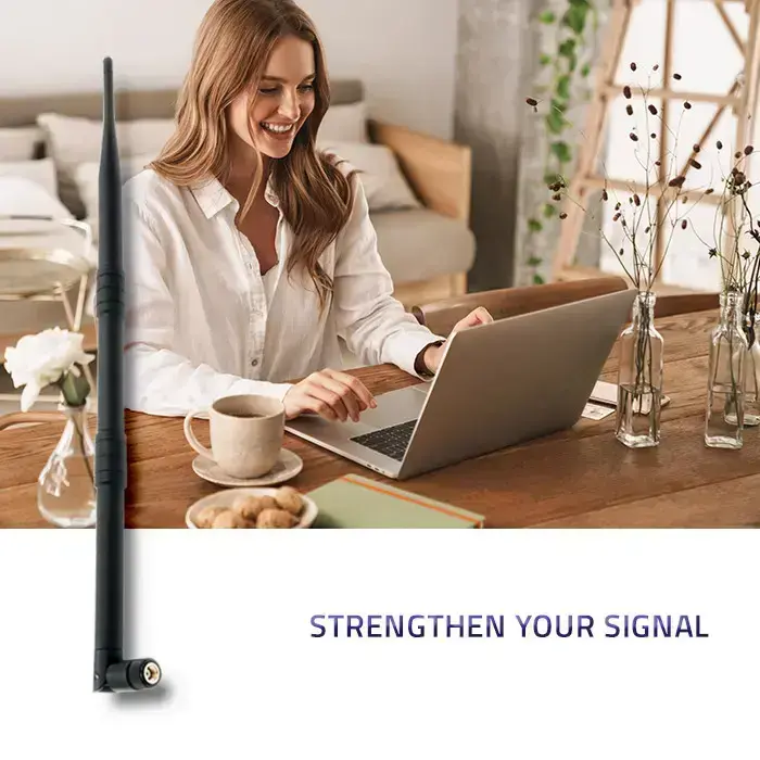Qoltec Wi-Fi 2.4GHz antenna omnidirectional | 9dBi Фото 2