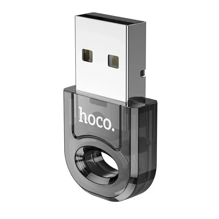 Adapter USB A bluetooth Hoco UA28 transparent black Foto 3