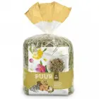 Papildbarība grauzējiem un maziem dzīvniekiem : Witte Molen Puur MEADOW HAY FLOWERS 500g Foto 1