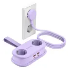 Orico AP3 65W GaN 6in1 Power Strip 2x AC + 2x USB-A + 2x USB-C - Purple Фото 2
