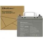 Qoltec  AGM battery | 12V | 36Ah | Maintenance-free | Efficient| LongLife | for UPS, scooter Photo 7