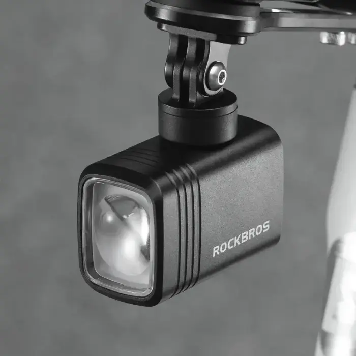 Rockbros M6 1000 lm front rechargeable bike light 2800 mAh - black Foto 8