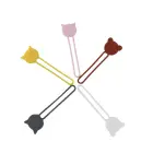 Silicone cable reel - brown Photo 3