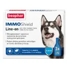 Pilieni pret blusām, ērcēm suņiem – Beaphar IMMO SHIELD, LINE-ON Medium Dog, 3 pip. Foto 1