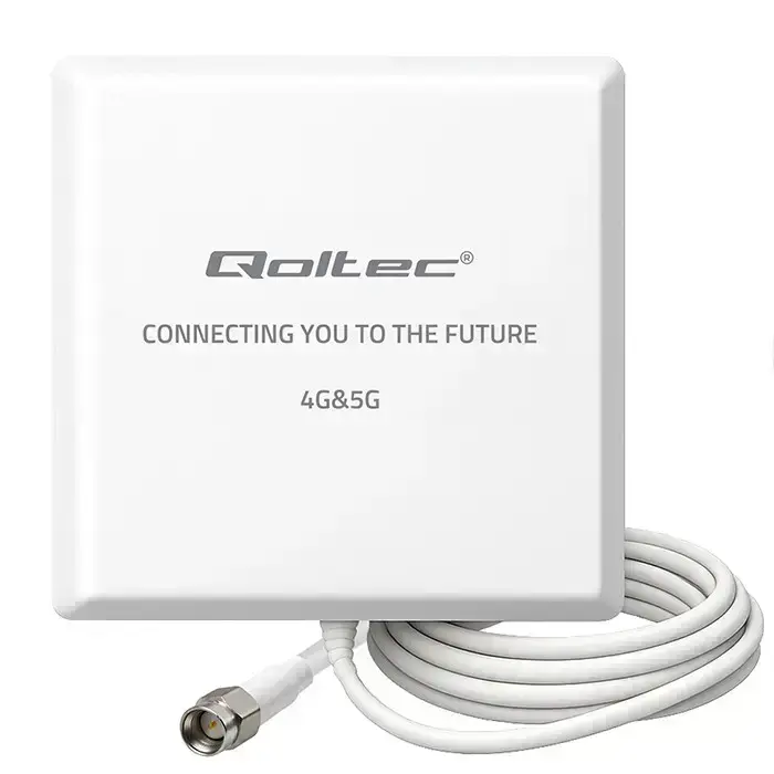 Qoltec 4G 5G LTE antenna | 9dBi | directional | external | SMA | waterproof | 3m Foto 9