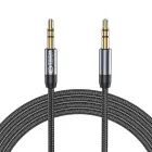 Tech-Protect UltraBoost cable 3.5mm mini jack | 3.5mm mini jack 1.5m - black Photo 1