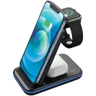 CANYON wireless charger WS-304 15W 3in1 Black Foto 8