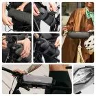 Wozinsky WBB37GRB bicycle bag with thermal insulation - gray Foto 2