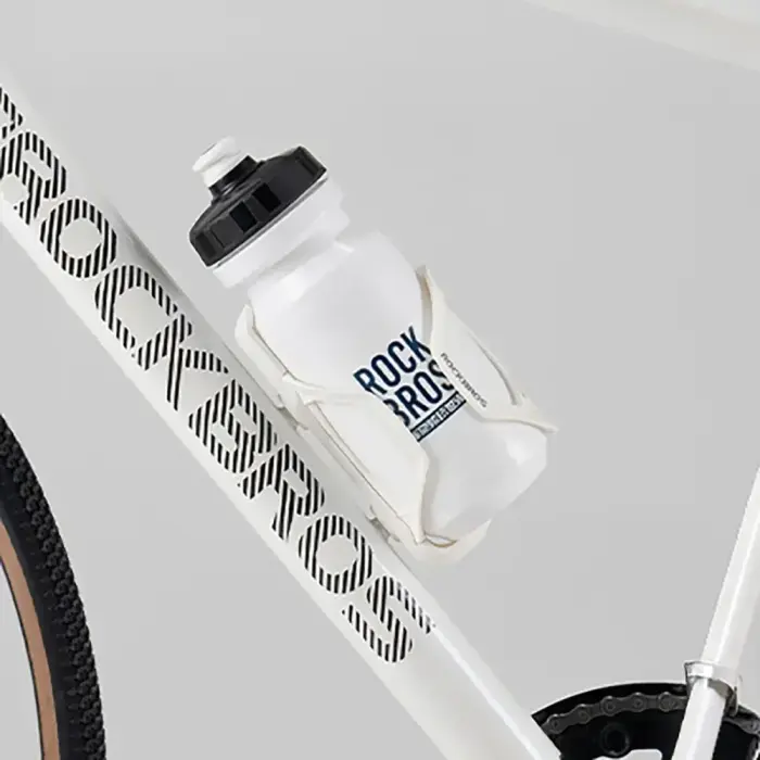 Rockbros 600 ml Bike Bottle - White Foto 6