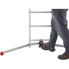 Combination stairs S100 Hailo ProfiLOT / aluminium / 2x6+1x5 steps Photo 7