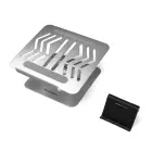 Wozinsky WRS-CPY84SS Aluminum Laptop and Tablet Stand + Free Smartphone Stand - Silver Photo 5