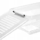 Box with lid clipbox Leonie 37.5x28.5x16cm 11.4L transparent Photo 3