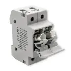 Qoltec Fuse base + DC fuse | 2P|1000V |20A |10x38 |solar Foto 13