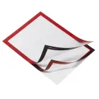 Pašlīpoša kabata DURABLE DURAFRAME® A4, ar rāmi, sarkana krāsā, 2 gab./iepak. Фото 1