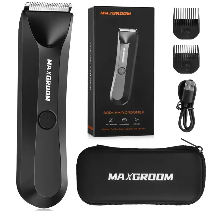 MAXGROOM RFCD-9087 multifunctional trimmer with LED light - black Foto 5