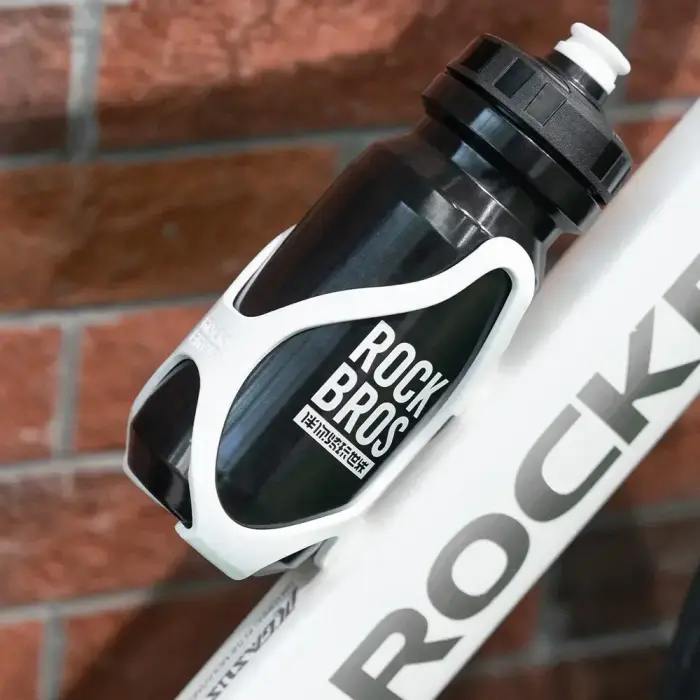 Rockbros LK24-H018 Bottle Holder Plastic Basket - White Photo 3
