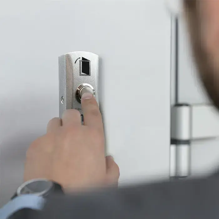Qoltec Exit button with LED backlight Foto 2