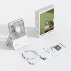 Desk fan with adjustable stand HX-122 white Фото 3