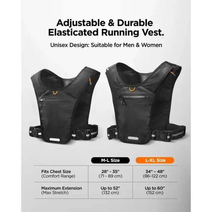 SPIGEN A720 DYNAMIC SHIELD RUNNING VEST (L-XL) BLACK Фото 15
