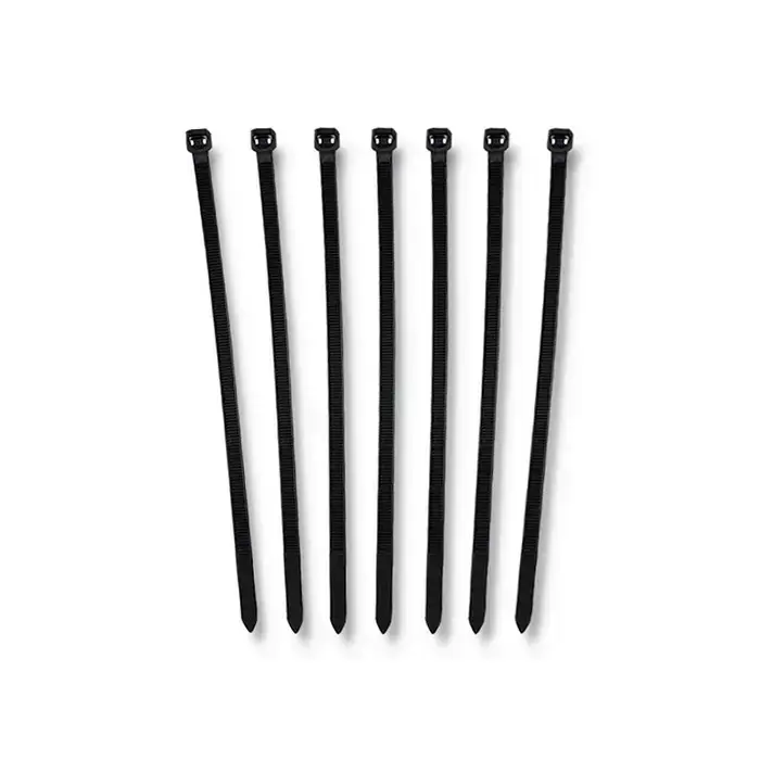 Qoltec Self-locking cable tie | 7.2*200mm | 50 pcs. | Nylon66 | UV | Black Photo 6