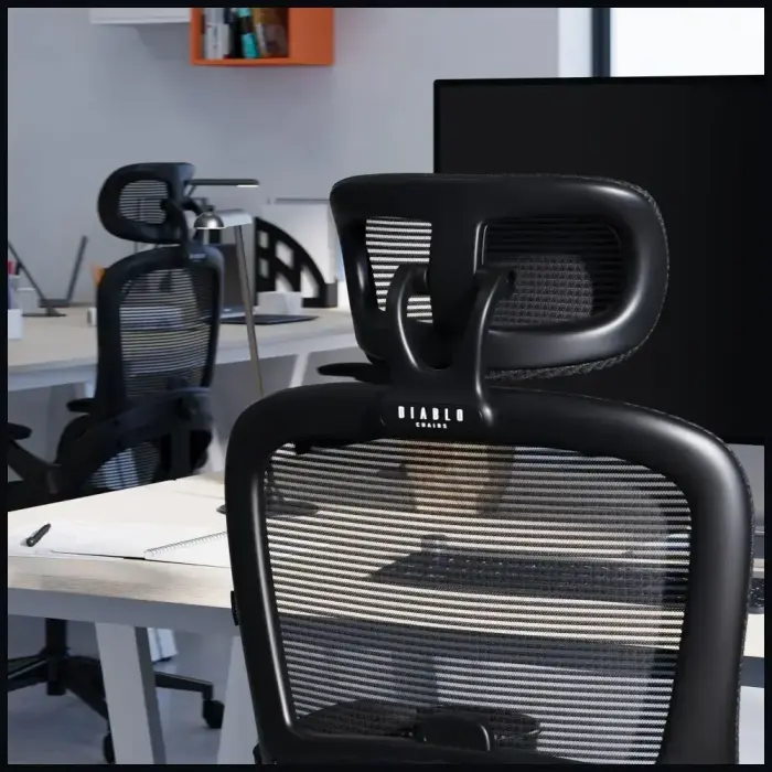 Office chair Diablo Chairs V-Light ergonomic black Photo 9