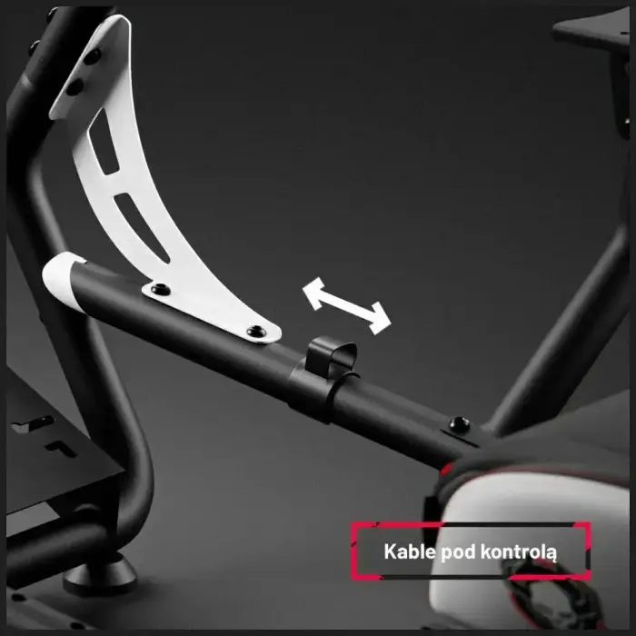 Racing wheel gaming seat Diablo Chairs X-Drive black Фото 7