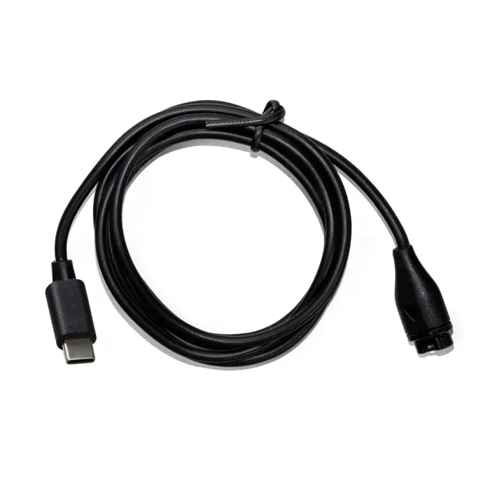 Магнитное зарядное устройство для смарт-часов Garmin с USB-C - черный Фото 3