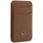 Magnetic Card Wallet Mercedes Leather camel Foto 4