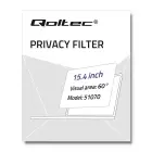 Qoltec Privacy filter for MacBook Pro Retina 15.4" (2012-2015) | Eye protection Photo 3