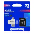 GOODRAM Memory MicroSD Card All in one - 32GB with adapter UHS I CLASS 10 100MB/s + reader Фото 13