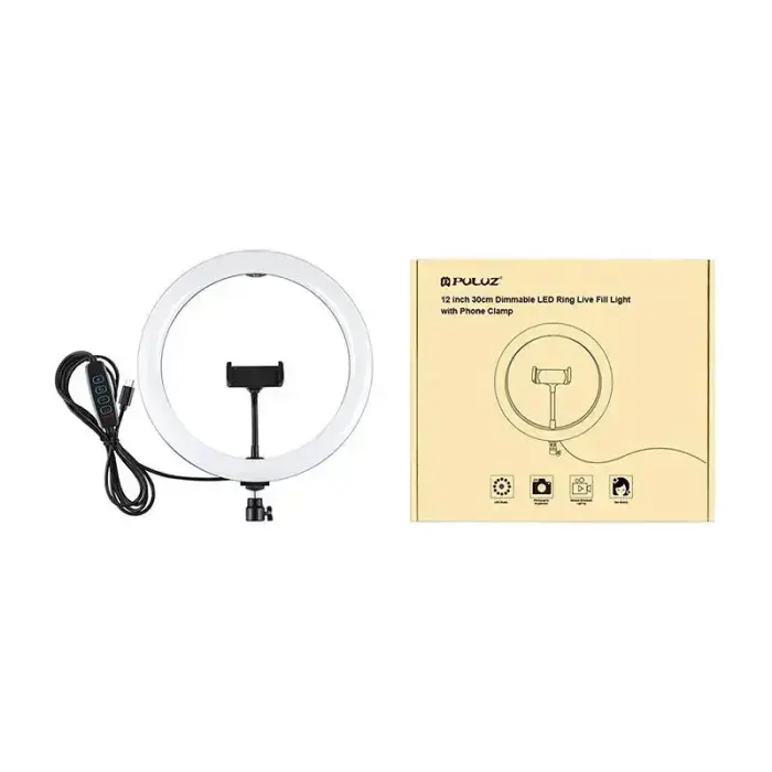 Ring light with phone holder PULUZ Foto 3