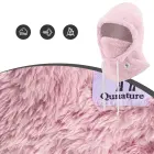 Qunature Arctic Velvet Ski Balaclava Size L - Pink Photo 6