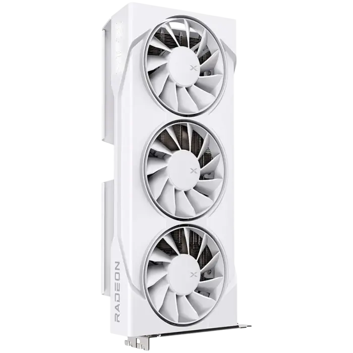 XFX Swift AMD Radeon RX 9060 XT OC White Triple Fan Gaming Edition 16GB GDDR6 128-bit HDMI 2x DP Foto 4