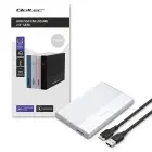 Qoltec Aluminium Enclosure | SSD HDD 2.5'' drive | SATA | USB 3.0 | Super speed 5Gb/s | 2TB | Silver Foto 7