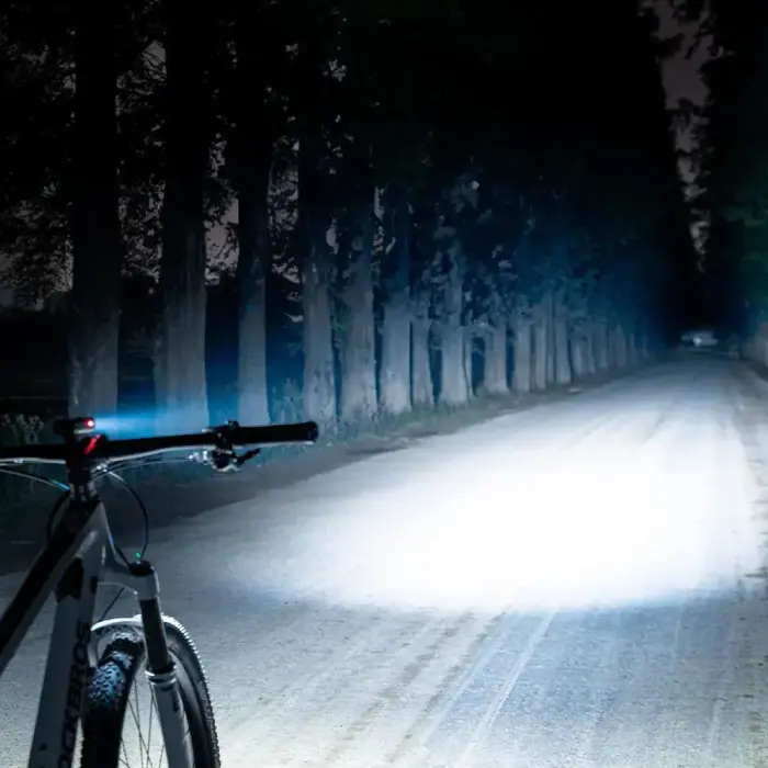 Rockbros RHL600 front bicycle light 600lm 2600mAh IPX6 - black Foto 8
