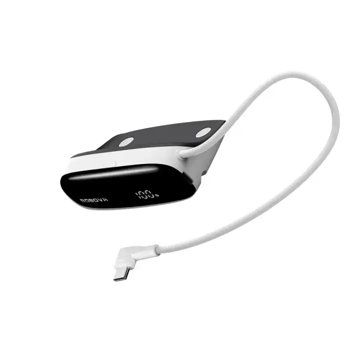 2-in-1 Docking Station and Power Bank for B100 BoboVR PD100 Combo Battery - White Foto 2