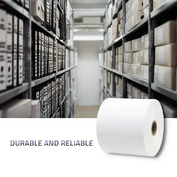 Qoltec Direct thermal labels 100 x 150 | 350 labels Photo 5