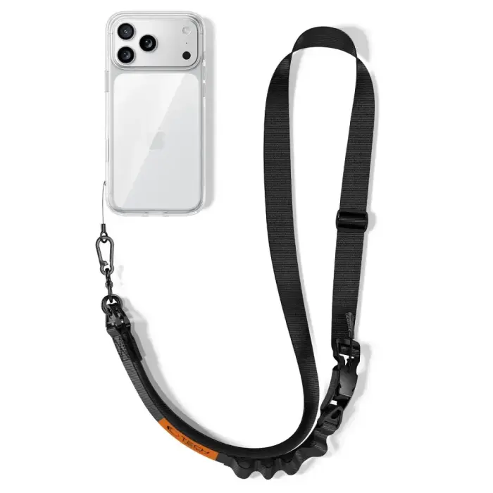 TECH-PROTECT C9S ROPE CROSSBODY BLACK/ORANGE Foto 4