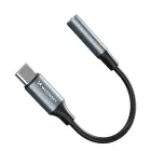 Wozinsky WACM-01 USB-C Adapter - 3.5mm Mini Jack - Black Фото 4