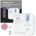 Qoltec Certified wireless Carbon monoxide (CO) sensor with battery | CO detector | TUYA | Wi-Fi | sensor service life 10-years | 85dB alarm | LED Foto 13