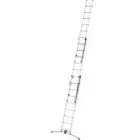Combination stairs S100 Hailo ProfiLOT / aluminium / 2x9+1x8 steps Photo 3