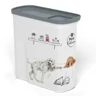 Trauks barības uzglabāšanai Pet Life Dogs 1,5kg 2L 20,5x86x19,4cm suns Foto 1