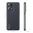 Dux Ducis Fino case cover covered with nylon material Oppo Reno7 Pro 5G black Foto 12