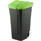 Wheeled bin 110L black/green Photo 1