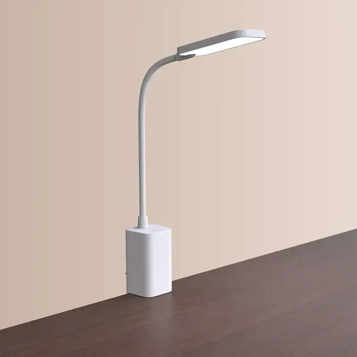 Desk LED Lamp 6W with clip PURE FLB-10 KIRSTEN white Forever Light Photo 3